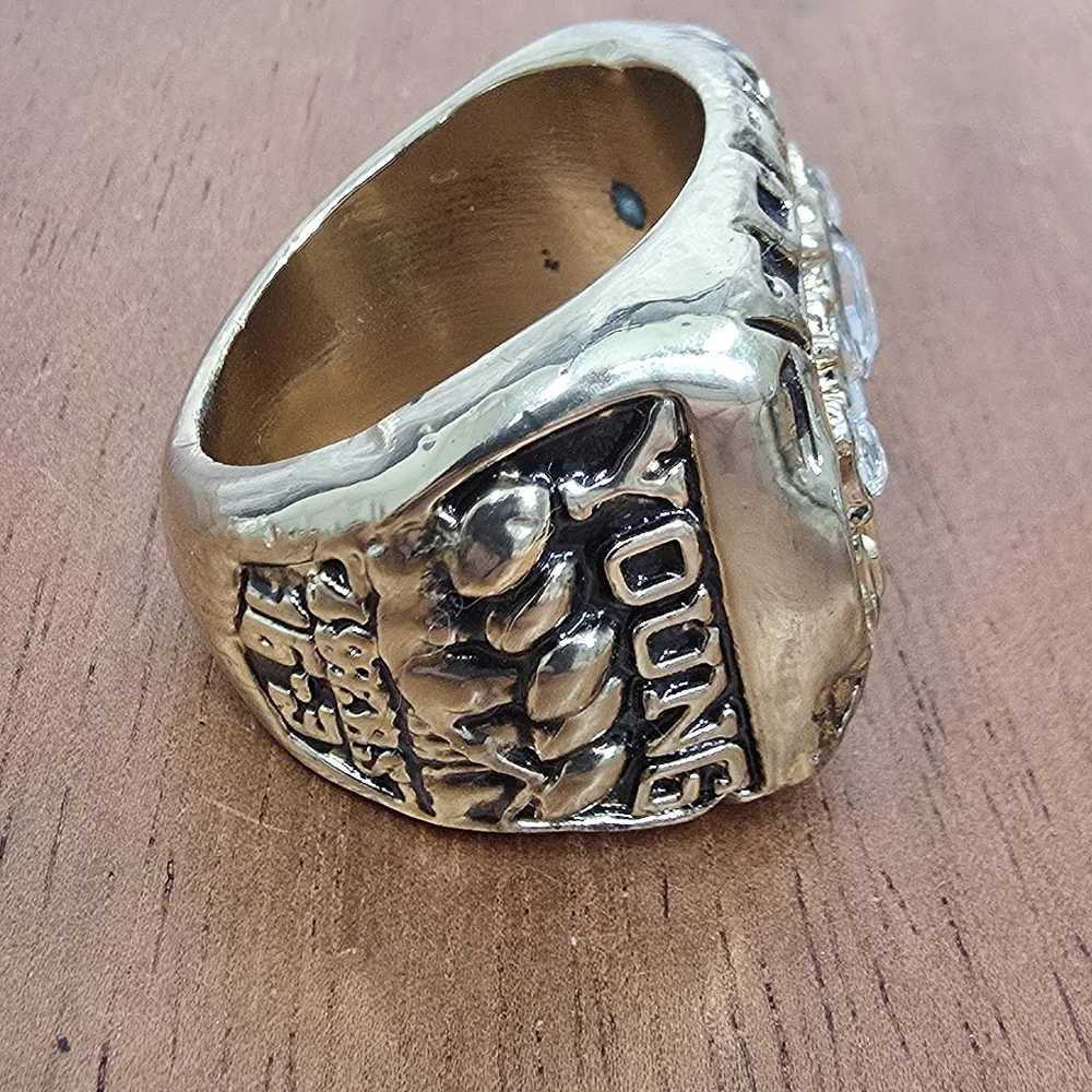 San Francisco 49ers Championship Ring Size 10‎ Superbowl 94 95 Gold